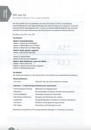 Wir neu A2. Книга для вчителя.- Курс для вивчення німецької мови для молоді — фото 7