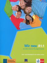 Wir neu A1.1. Підручник та робочий зошит. - Курс вивчення німецької мови для молоді