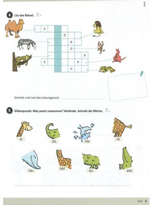 Німецька мова. Die Deutschprofis A1 Übungsbuch. Курс для вивчення німецької мови для дітей. Робочий зошит — Ольга Сверлова, фото 7