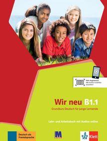Wir neu B1.1. Підручник та робочий зошит. - Курс для вивчення німецької мови для молоді. Image №1
