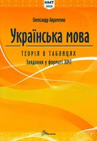 Українська мова. Теорія в таблицях. Завдання у форматі НМТ. Зображення №1