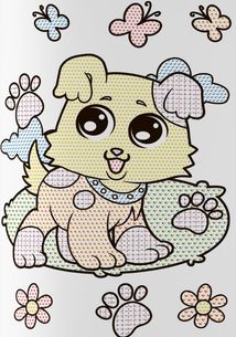 Великі водяні розмальовки. Цуценята. Зображення №3