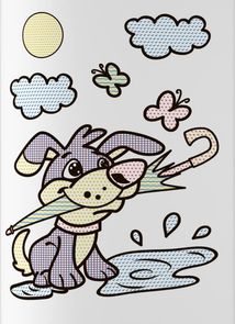 Великі водяні розмальовки. Цуценята. Зображення №4