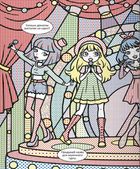 Віммельбух. Водяні розмальовки. Модниці-подружки. Зображення №4