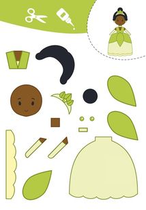 Вирізаємо та клеїмо. Аплікації. Об'ємні саморобки. Феї і єдинороги. Зображення №11