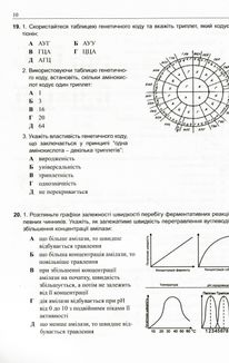 Біологія. Готуємося до ЗНО. Збірник графічних тестових завдянь. Зображення №12