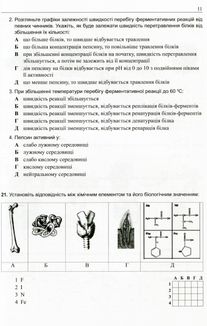 Біологія. Готуємося до ЗНО. Збірник графічних тестових завдянь. Зображення №13