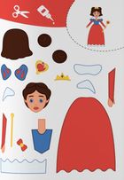 Вирізаємо та клеїмо. Аплікації. Об'ємні саморобки. Принцеси. Зображення №14