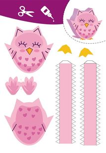 Вирізаємо та клеїмо. Аплікації. Об'ємні саморобки. Феї і єдинороги. Зображення №13