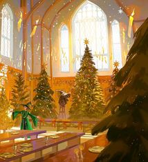 Christmas at Hogwarts. Image №5