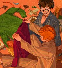 Christmas at Hogwarts. Image №7