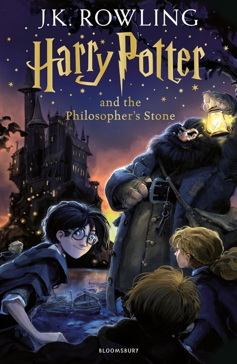 Обкладинка Harry Potter and the Philosopher's Stone. Book 1