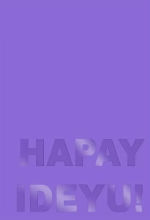 Блокнот фіолетовий HAPAY IDEYU!