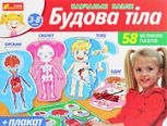 Навчальні пазли. Будова тіла