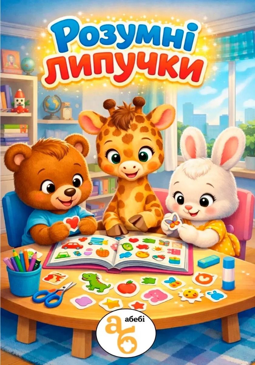 Книжка на липучках. Розумні липучки