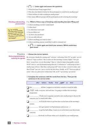 Delta Business Communication Skills. Meetings B1-B2. Includes audio CD — фото 10