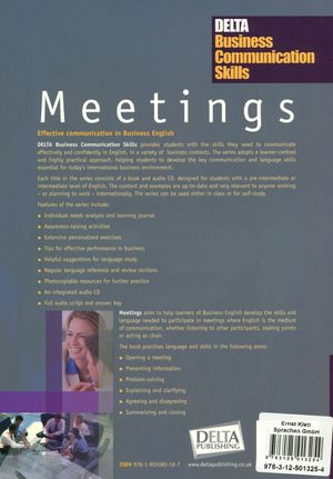 Delta Business Communication Skills. Meetings B1-B2. Includes audio CD — фото 5