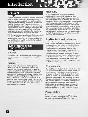 On Point. Intermediate English. Teacher's Book. B1+ — фото 6