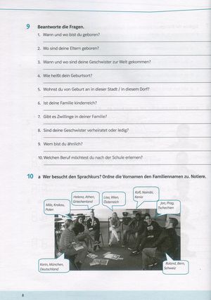 Parallelen 9. Робочий зошит для 9-го класу ЗНЗ (5-й рік навчання, 2-га іноземна мова) — фото 11