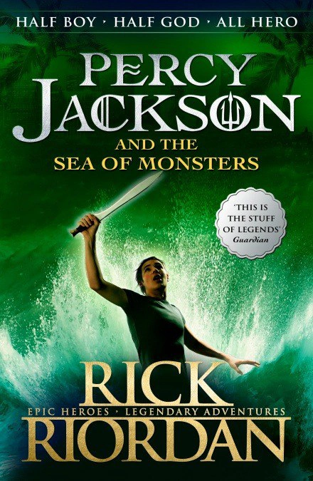 Обкладинка: Percy Jackson and the Sea of Monsters. Book 2