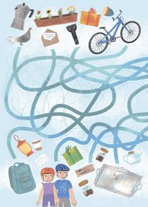 Читанка-плутанка із завданнями. Пригоди Єви та її друзів. Книга 3. Image №5