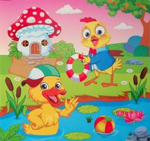 Маленькі історії по складах. Горішки для друзів. Зображення №8