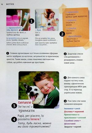 Візуальний словник. Картинка за картинкою. Італійсько-український словник — фото 8