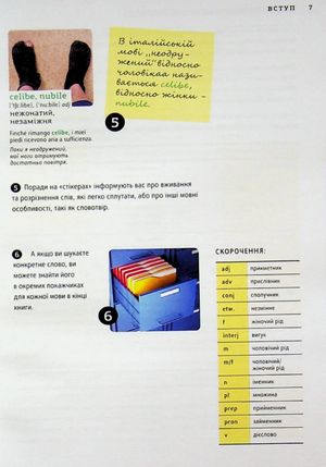 Візуальний словник. Картинка за картинкою. Італійсько-український словник — фото 9