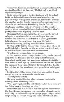 The Cat Who Saved Books. Зображення №12