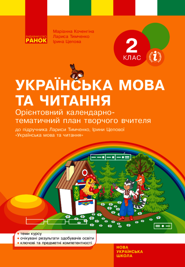 Українська мова та читання. Календарно-тематичний план...