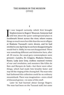 The Horror in the Museum. Image №2