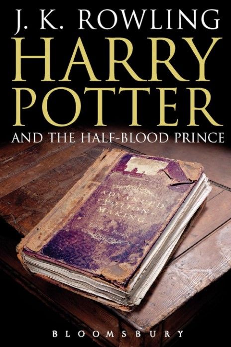 Обкладинка Harry Potter and the Half-blood Prince. Book 6