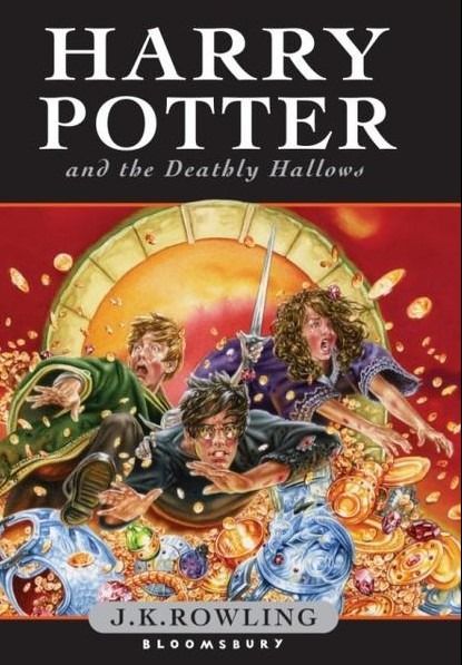 Обкладинка Harry Potter and the Deathly Hallows. Book 7