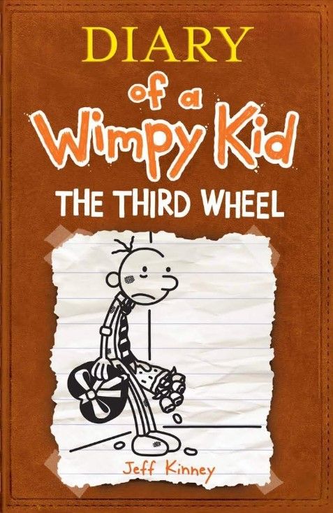 Обкладинка Diary of a Wimpy Kid. The Third Wheel. Book 7