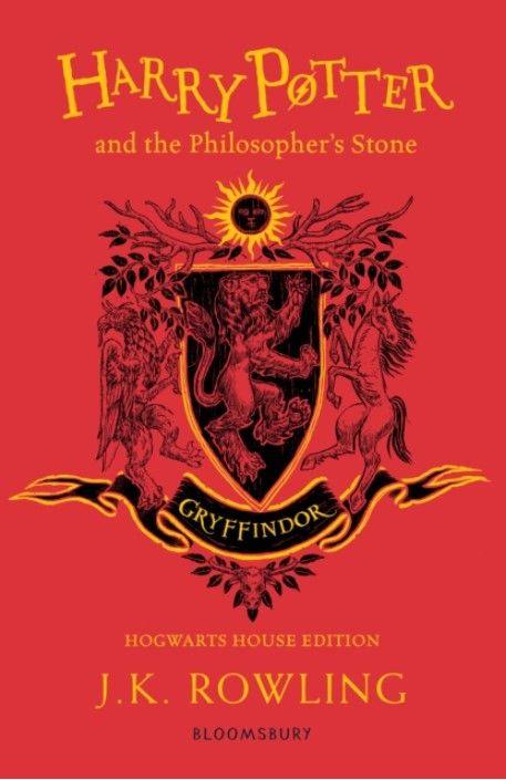 Обкладинка Harry Potter and the Philosopher's Stone. Gryffindor Edition